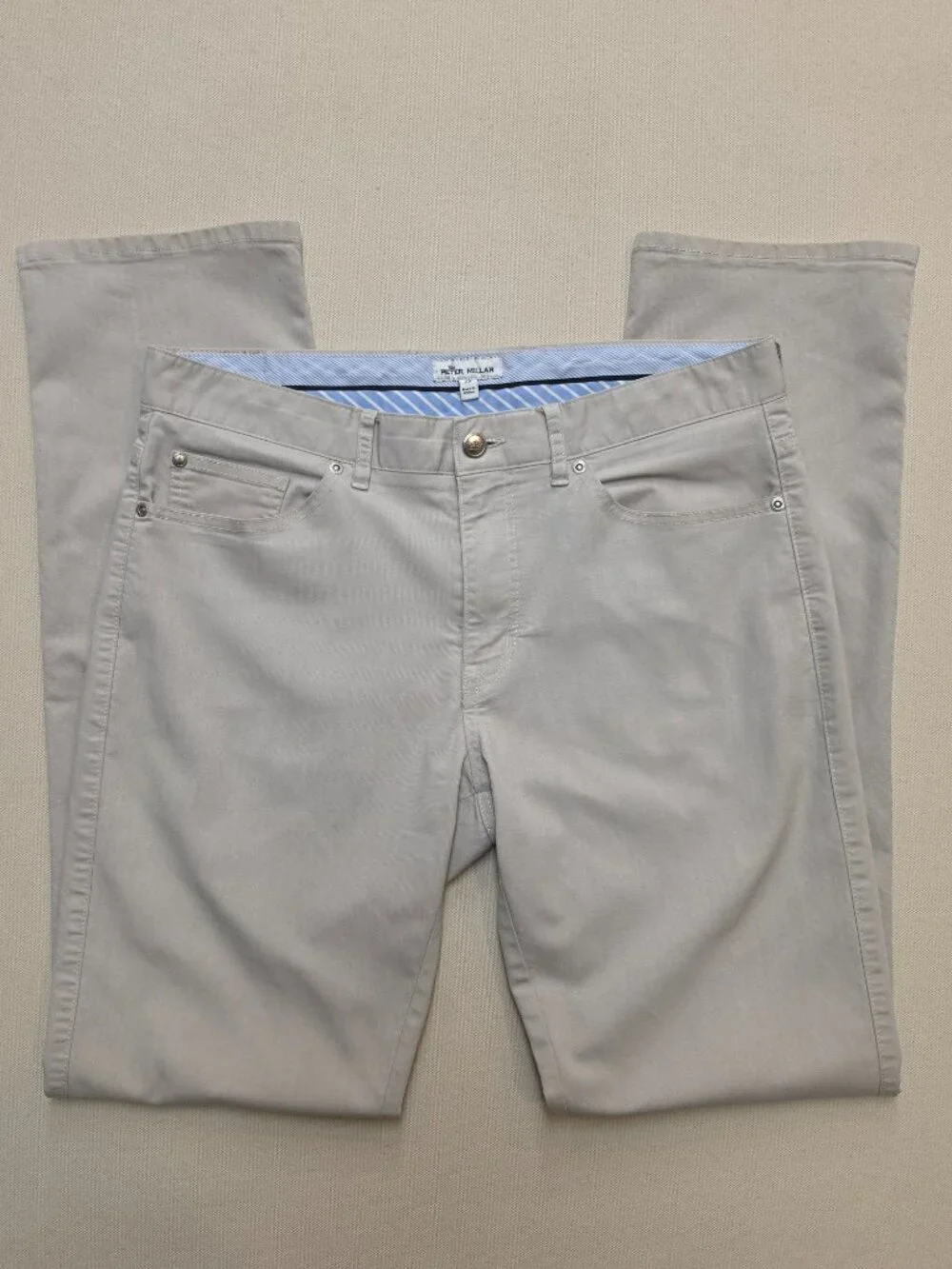 Peter Millar Crown Comfort Twill Five Pocket Pants 33/33